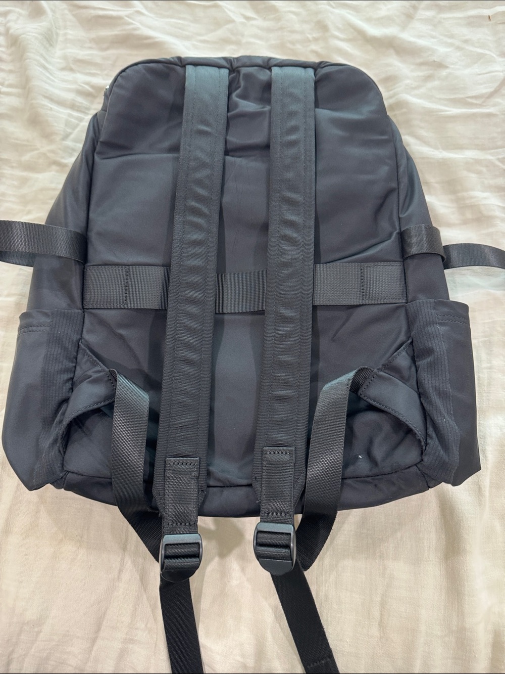 lululemon athletica Black Backpack with Front Zip Pocket - Picture 4 of 8